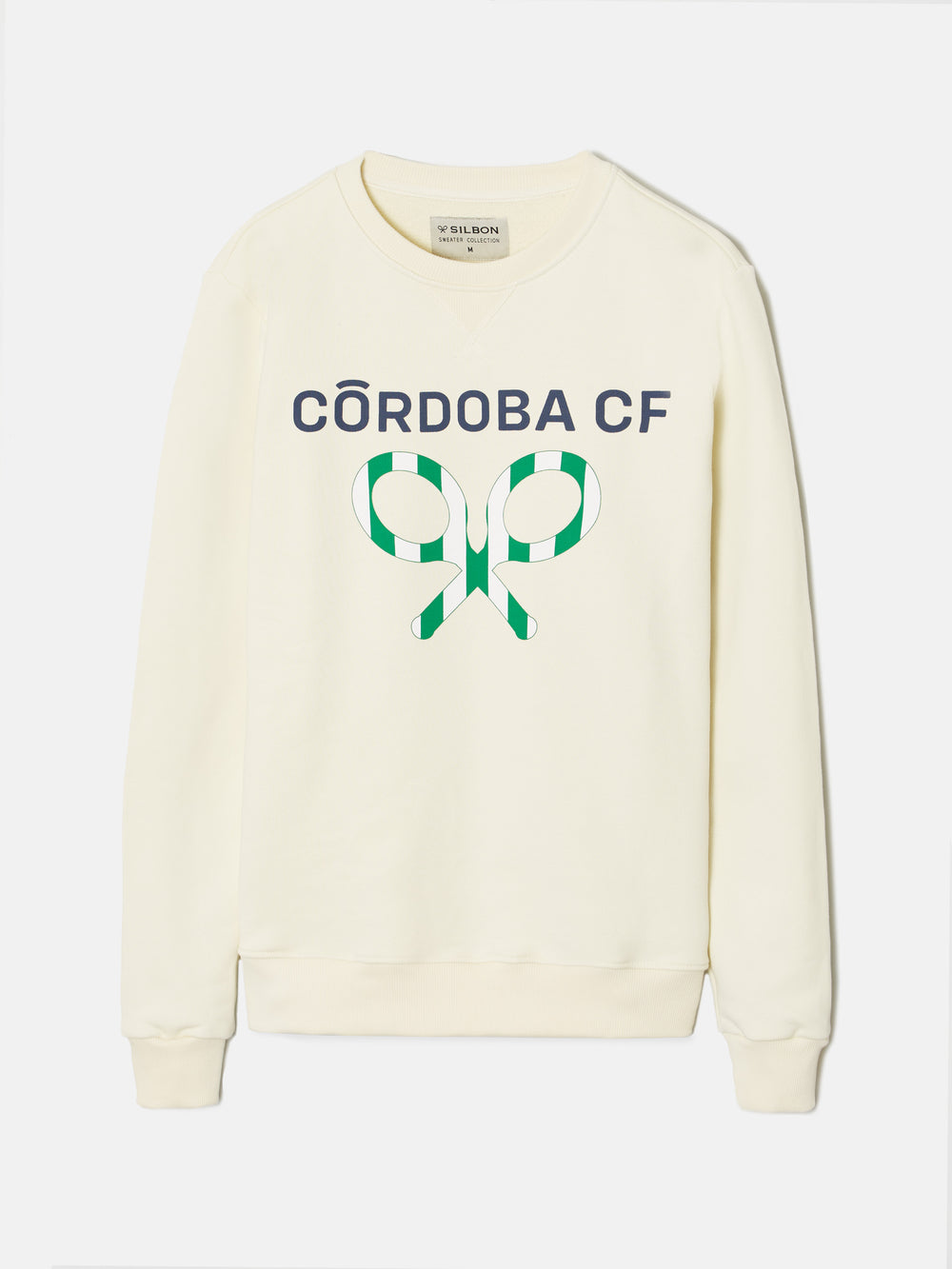 Sudadera cordoba cf crema