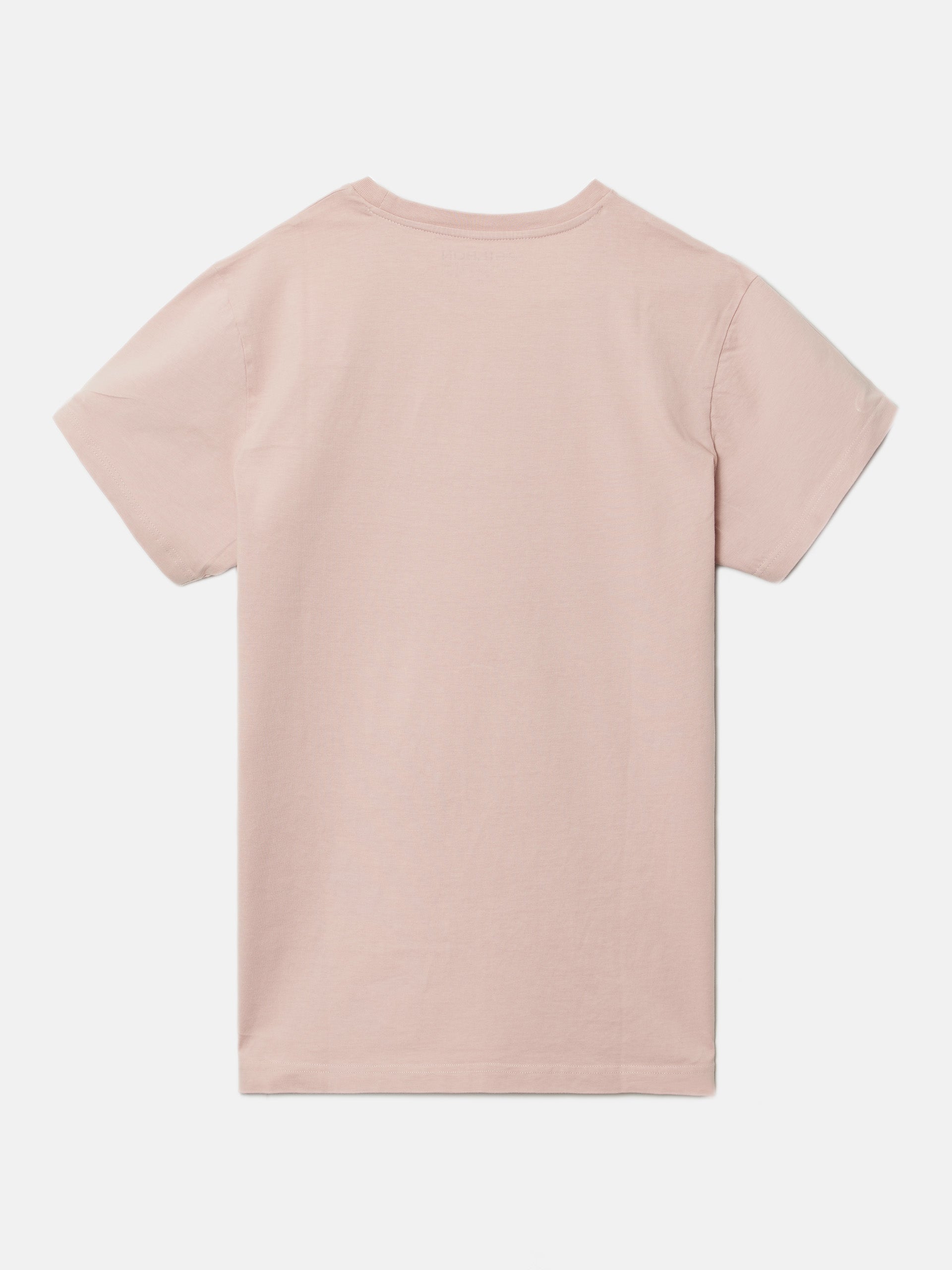 Camiseta silbon minilogo coral