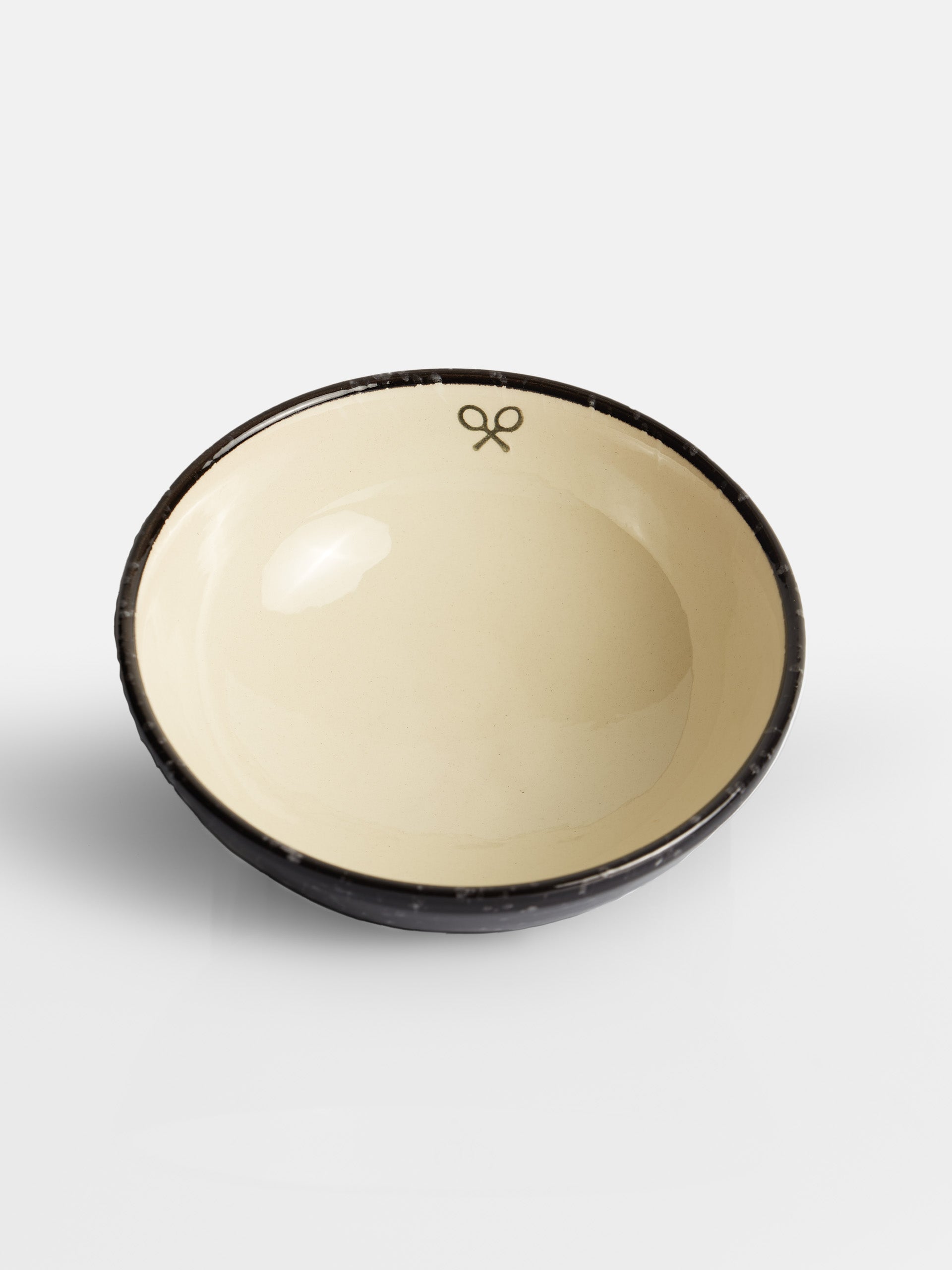 Bowl ceramico esmalte bicolor
