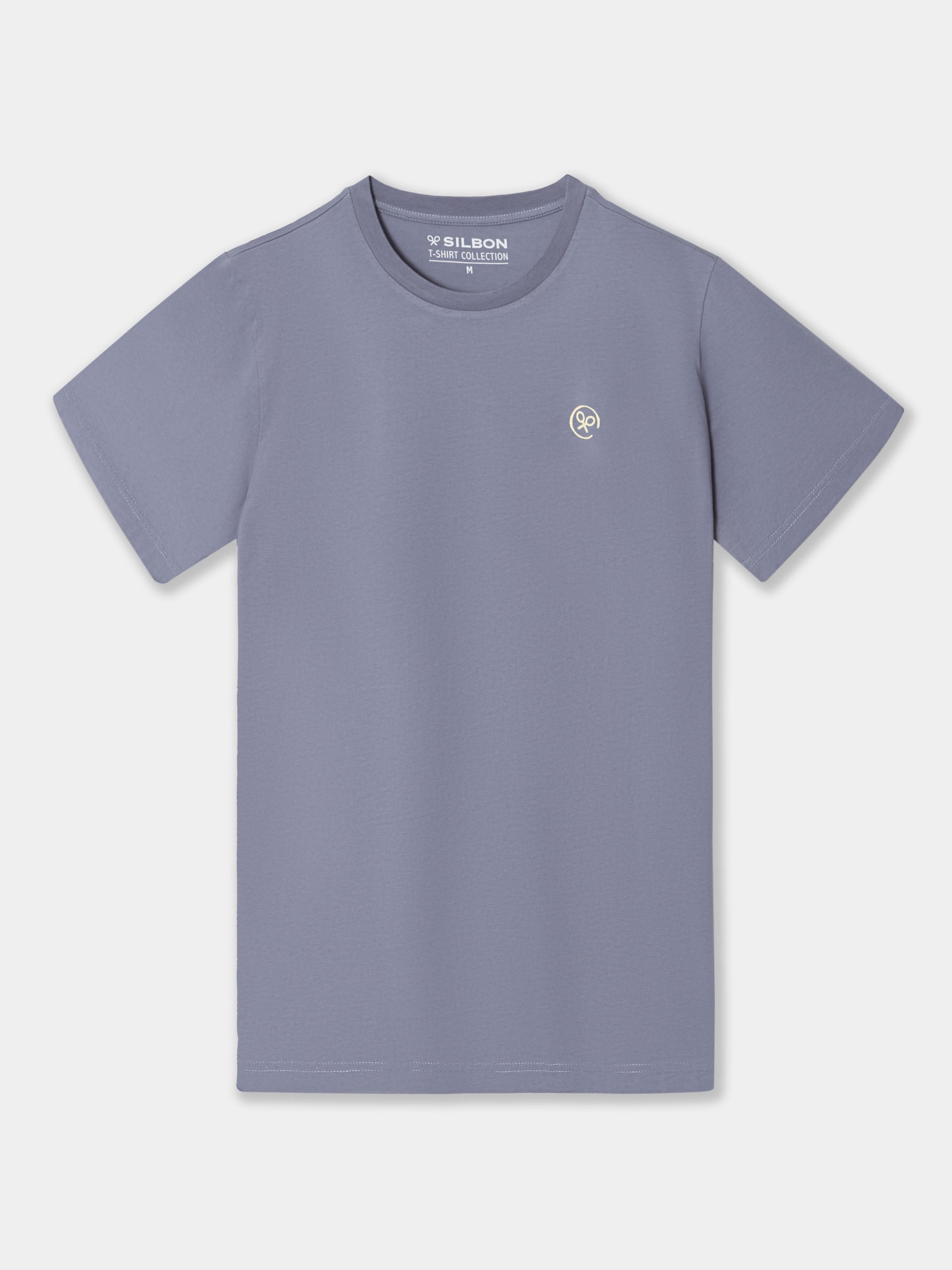 Camiseta circulo raqueta azul indigo