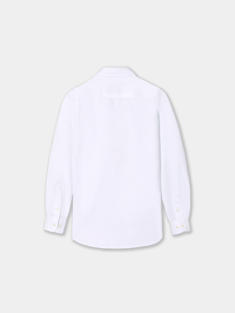 Camisa sport kids clasica oxford blanca