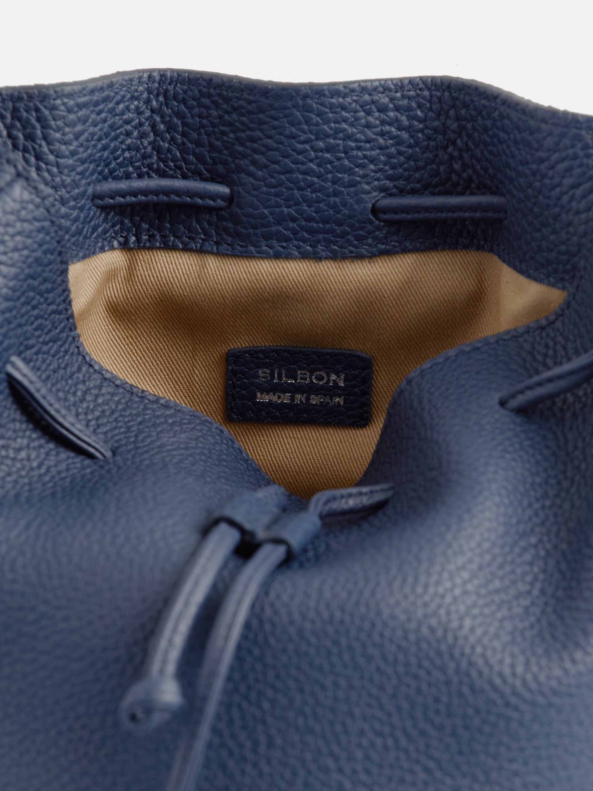 Bolsa Bolso Saco Cuero Bolsos De Cuerina Y Tela BOLSO ZURRAN TELA