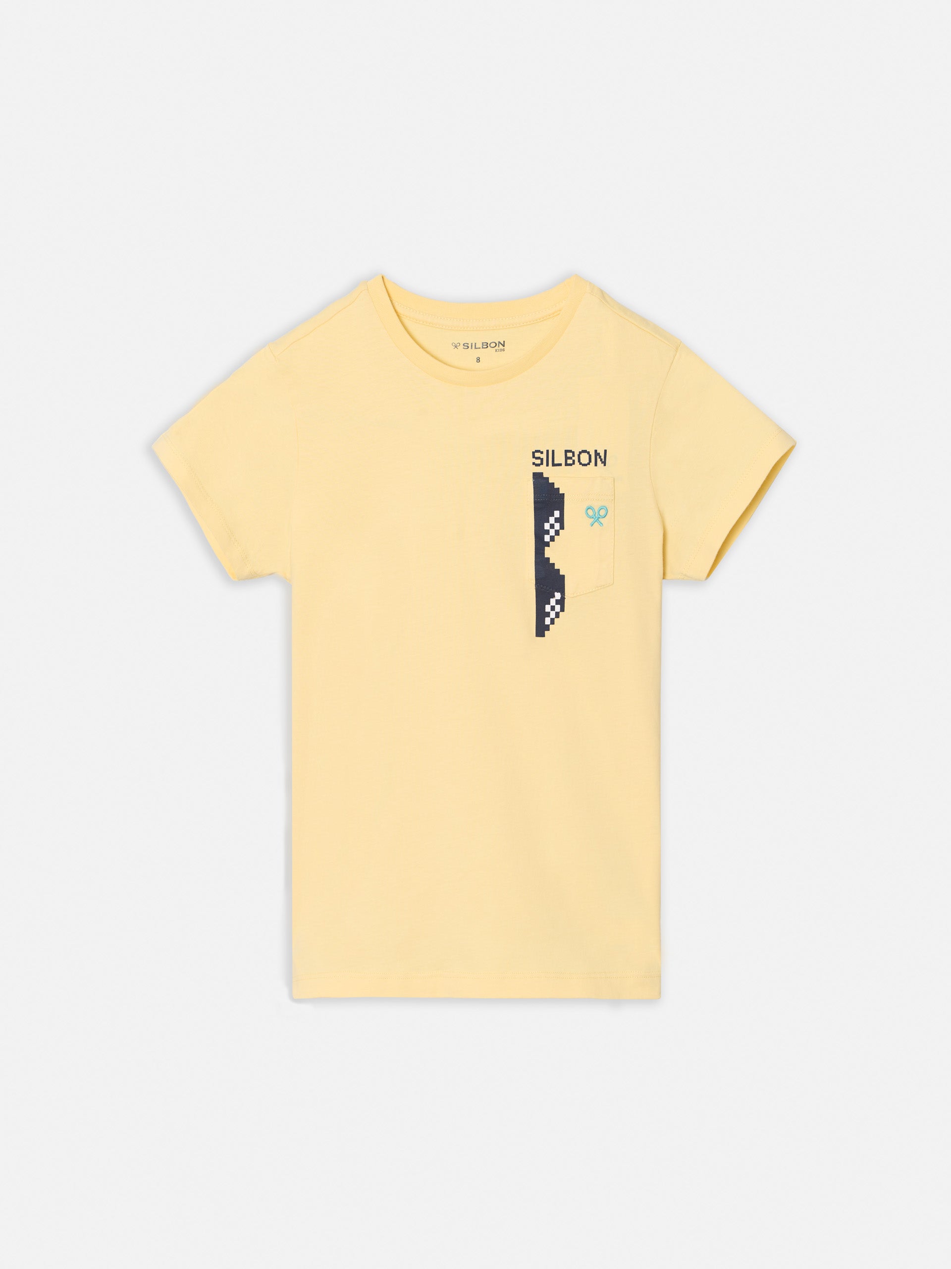 Camiseta kids thug life amarilla