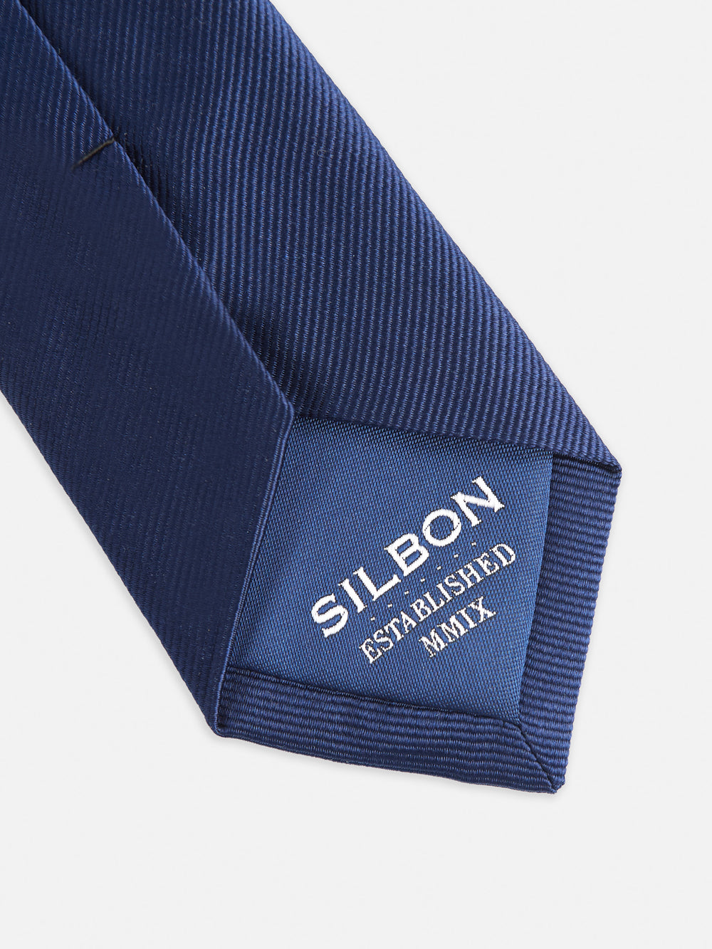 Corbata kids lisa azul marino