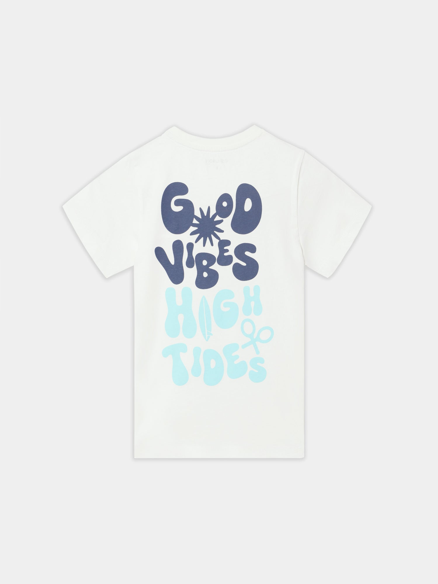 Camiseta kids high tides blanca