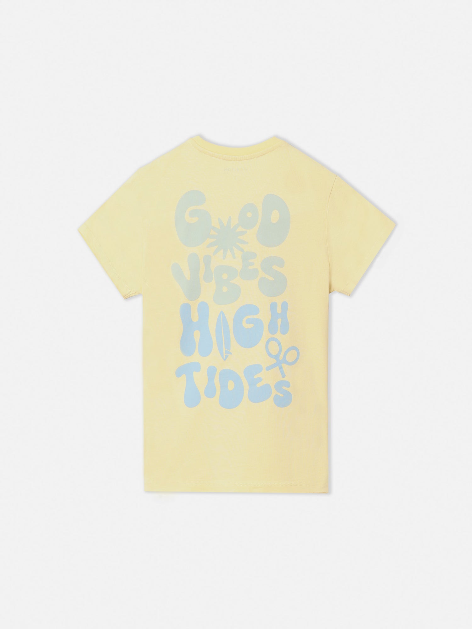 Camiseta kids high tides amarilla