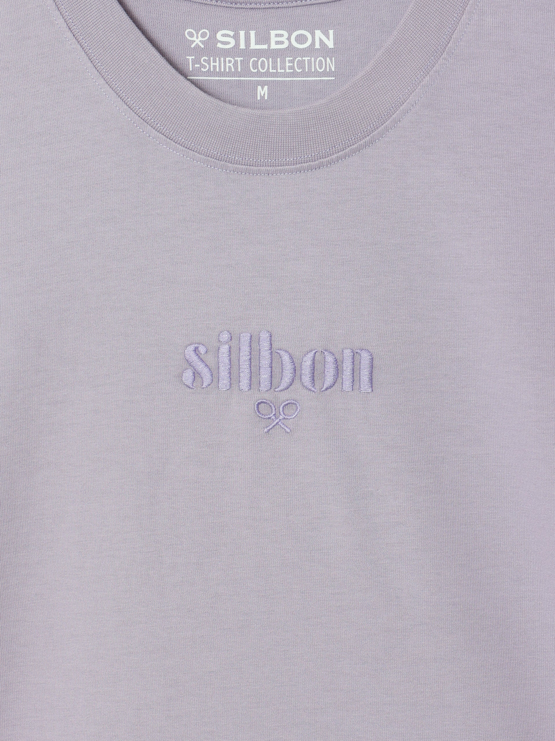 Camiseta silbon special fit gris