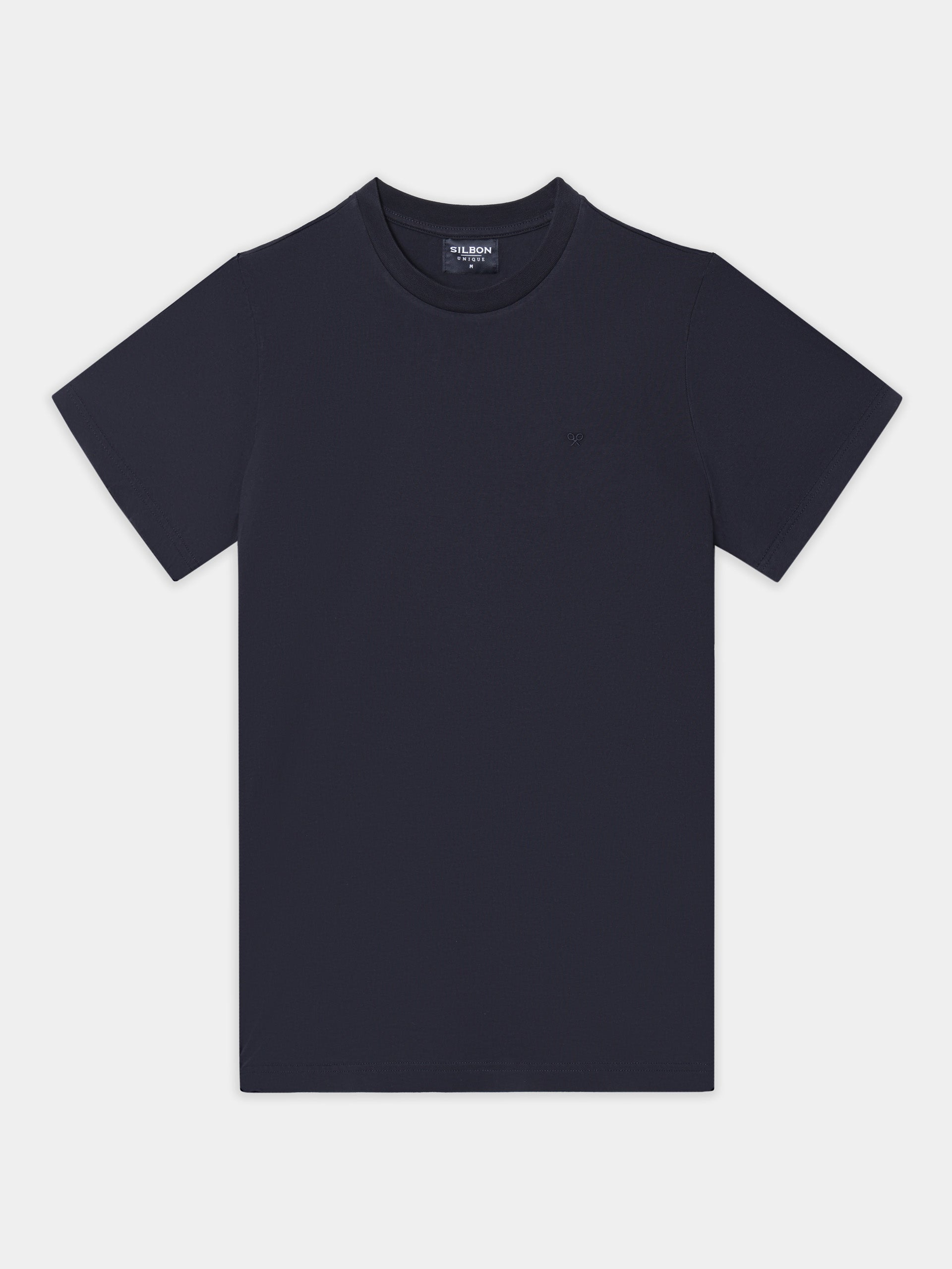 Camiseta unique slim azul marino