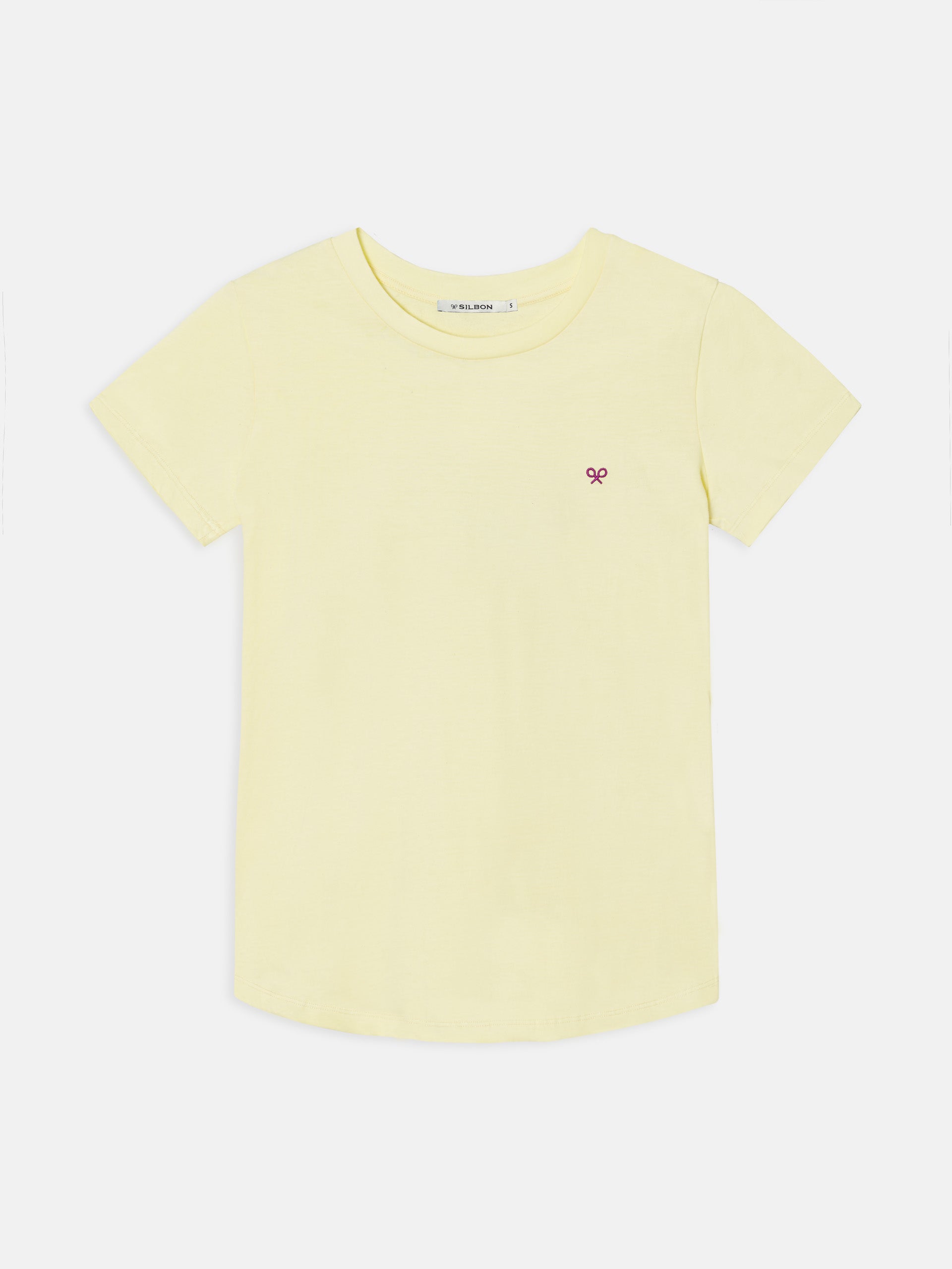 Camiseta woman smile amarilla