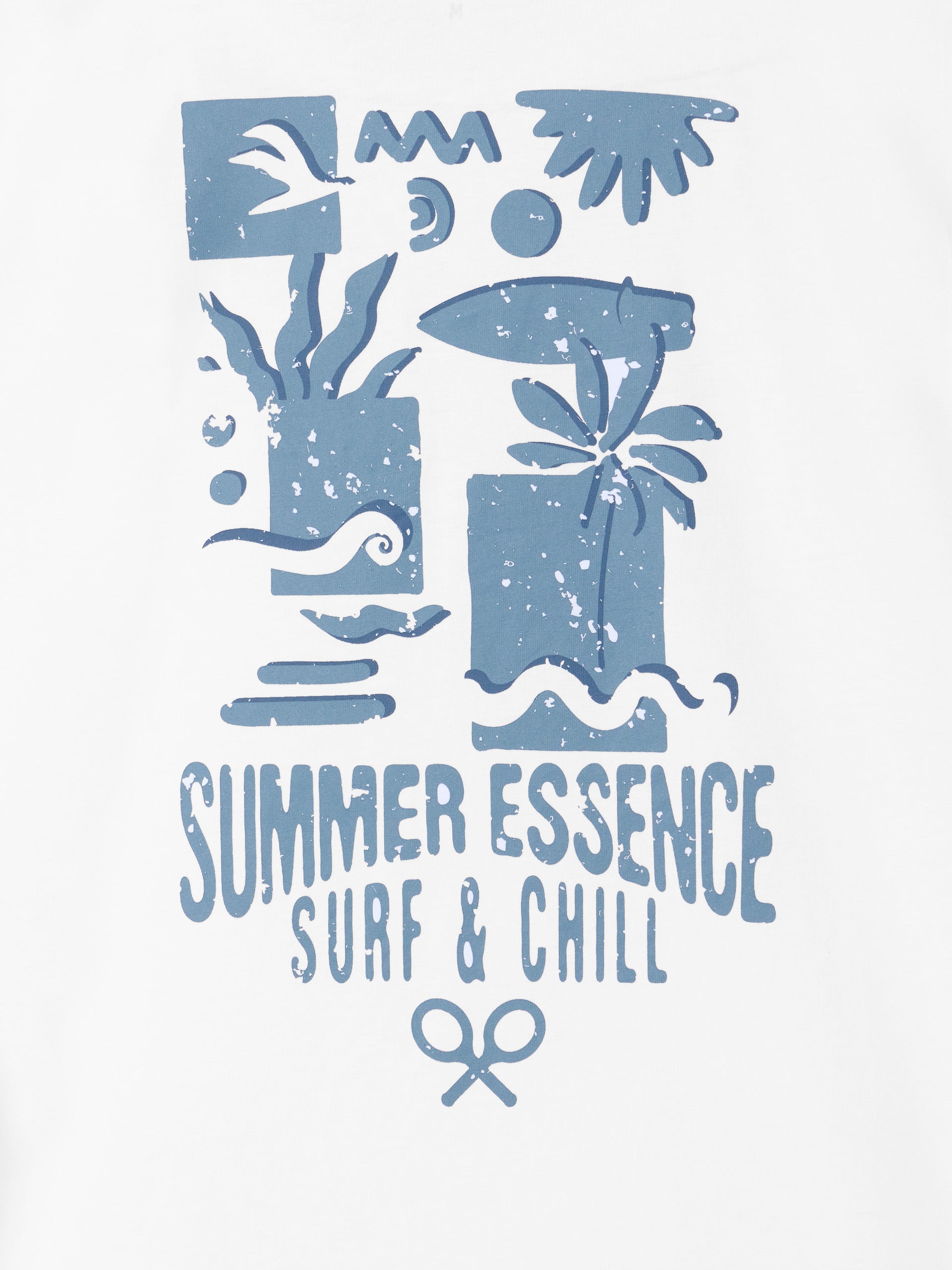 Camiseta summer essence blanca