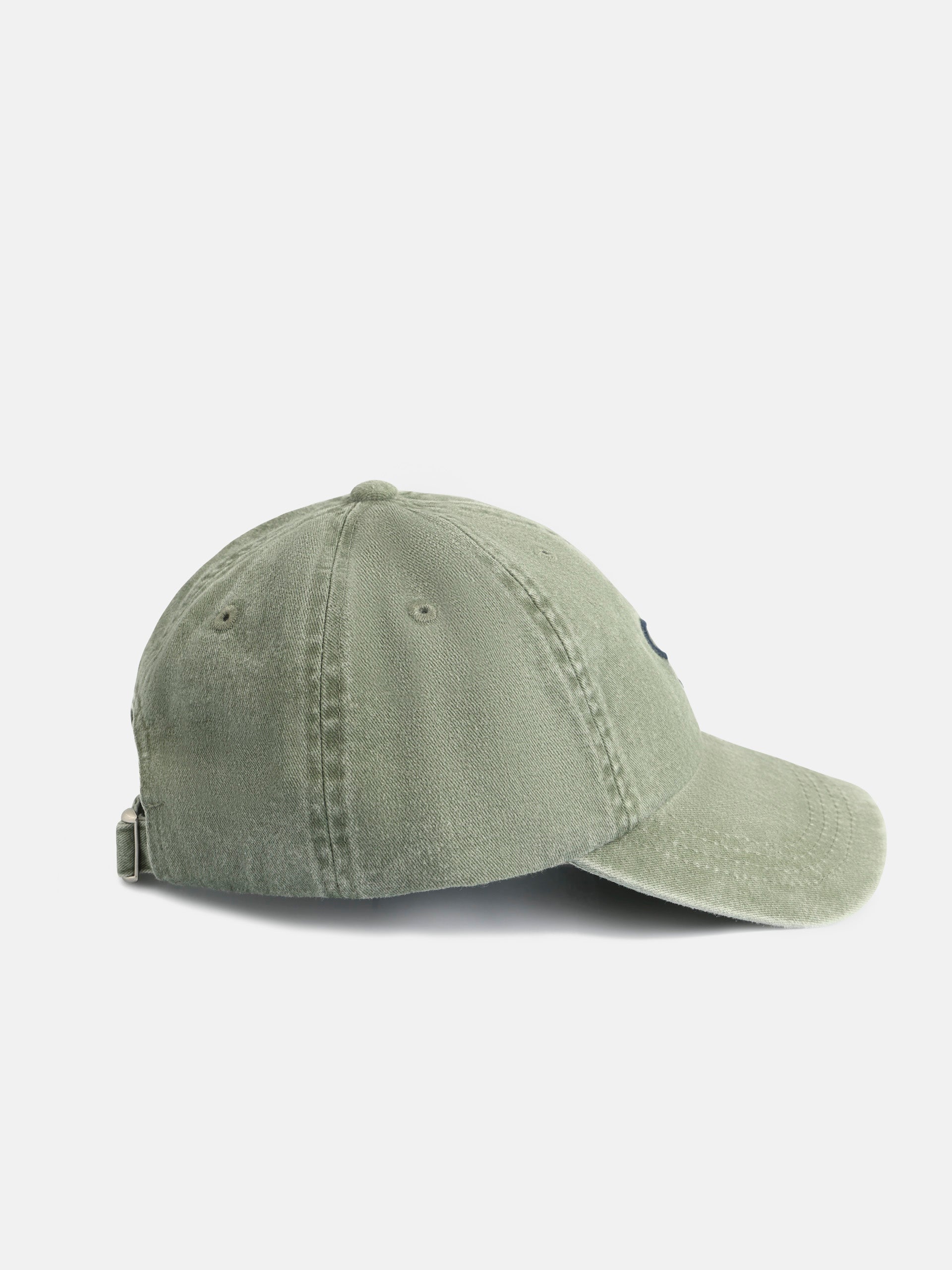 Gorra desgastada raqueta verde
