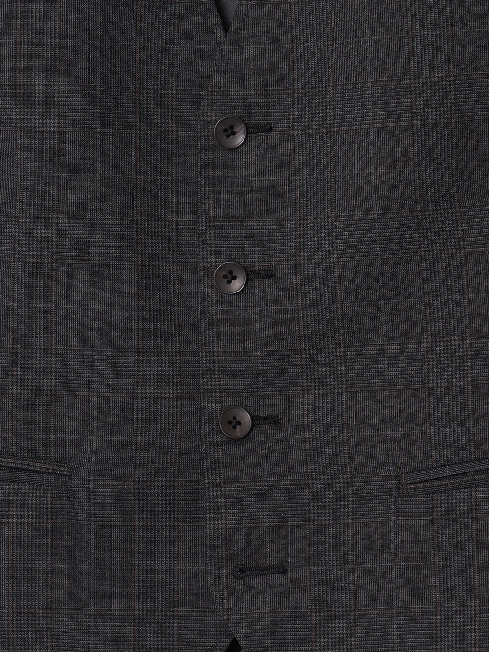 Chaleco traje principe de gales gris