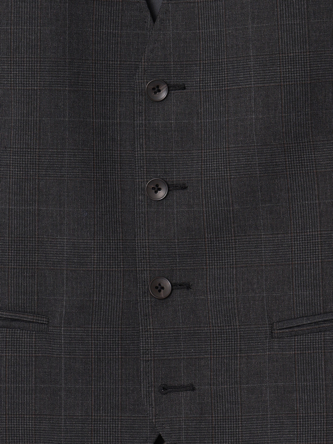 Chaleco traje principe de gales gris