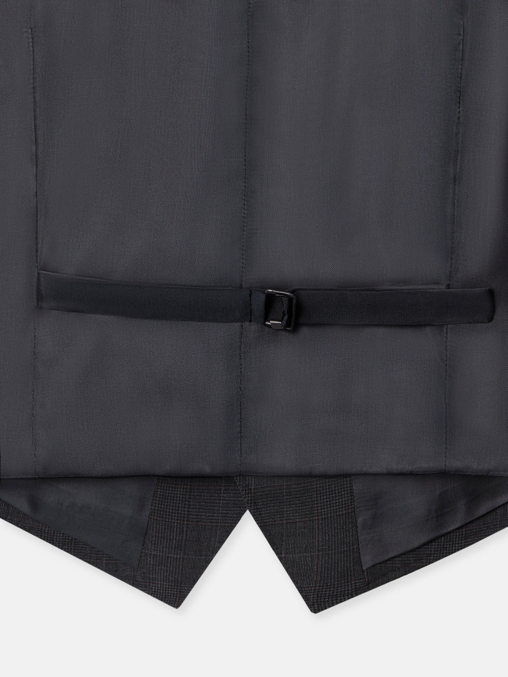 Chaleco traje principe de gales gris