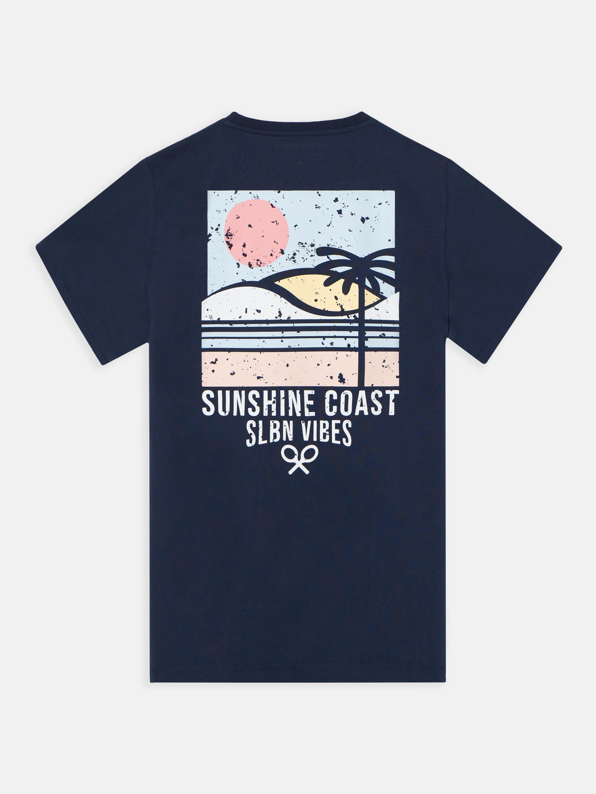 Camiseta sunshine coast azul marino