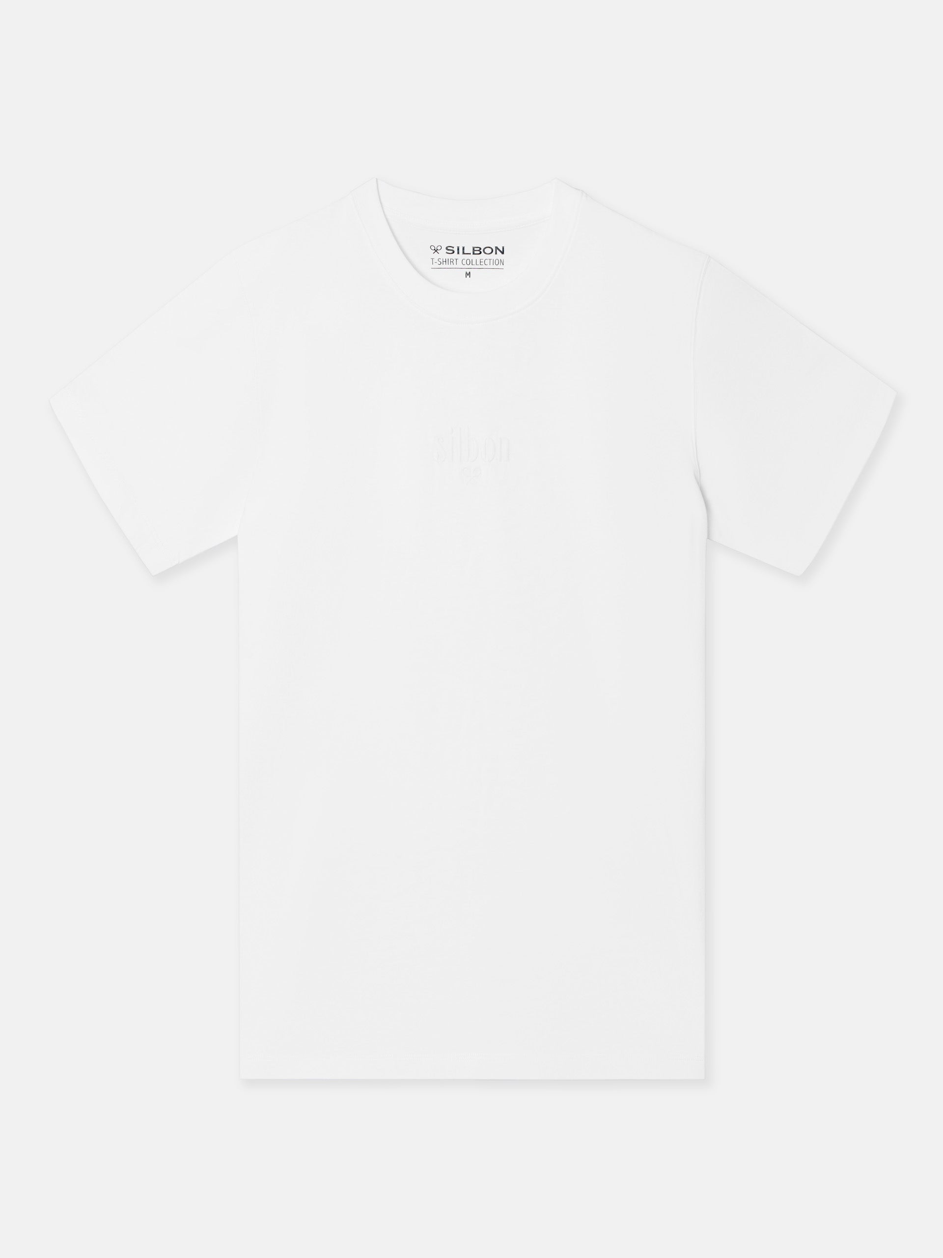 Camiseta silbon special fit blanca