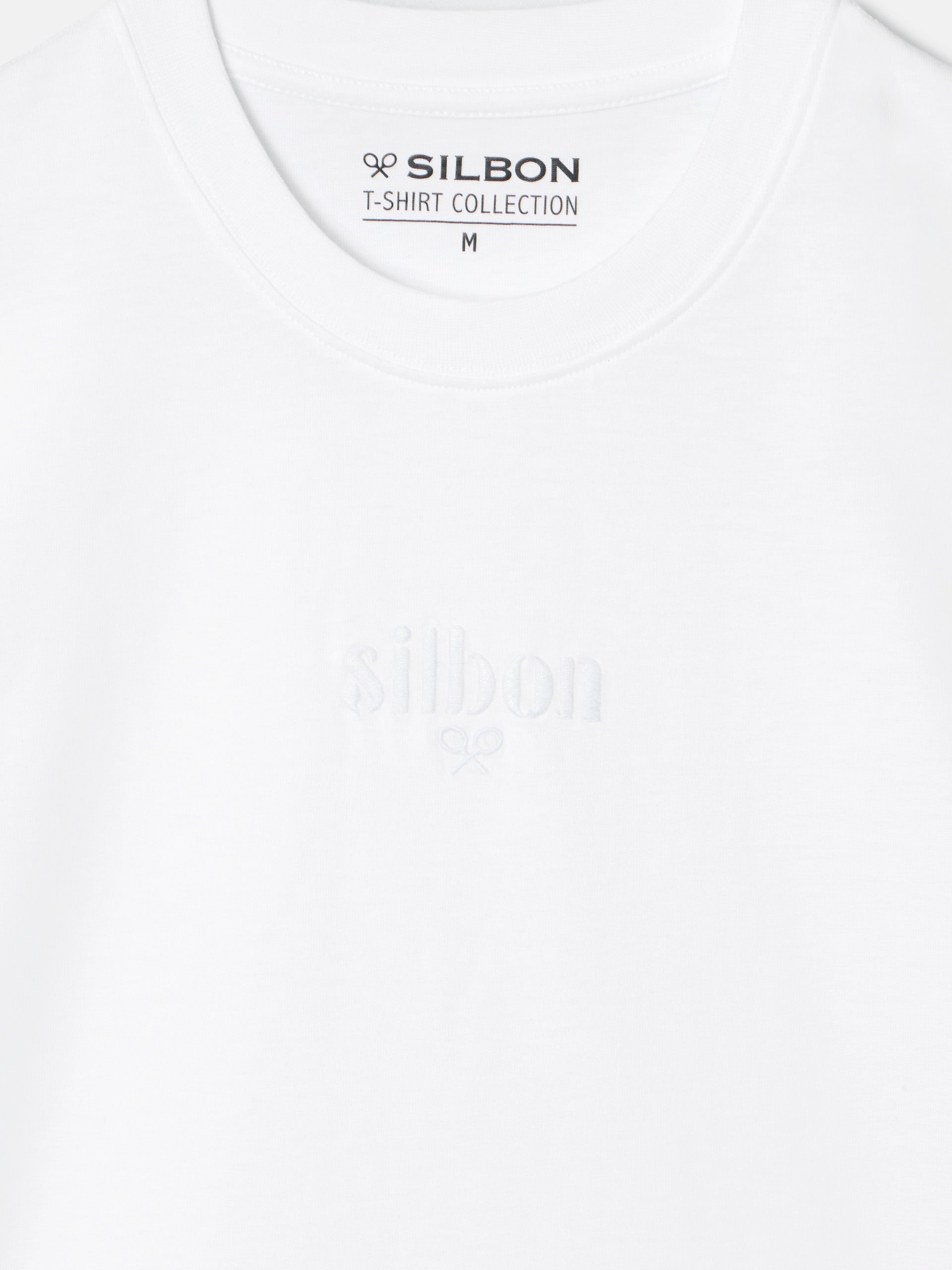 Camiseta silbon special fit blanca