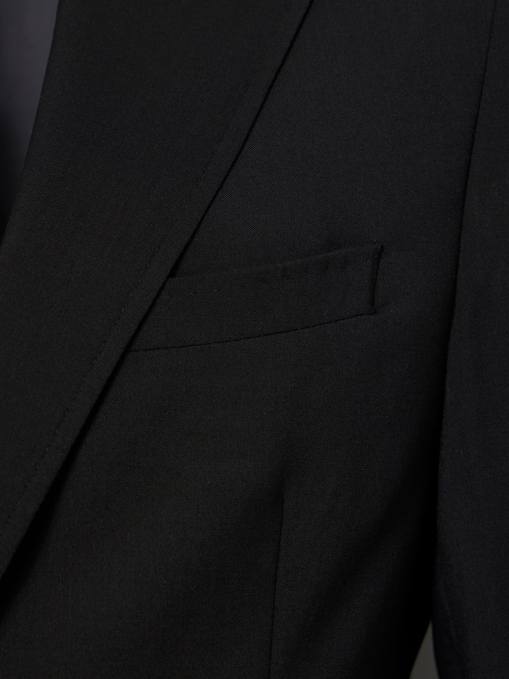 Americana traje clasico negro