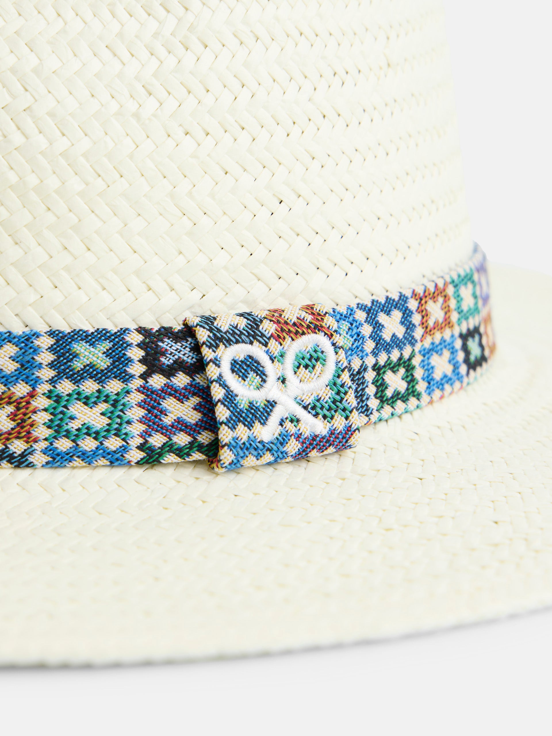 Sombrero silbon cinta etnico
