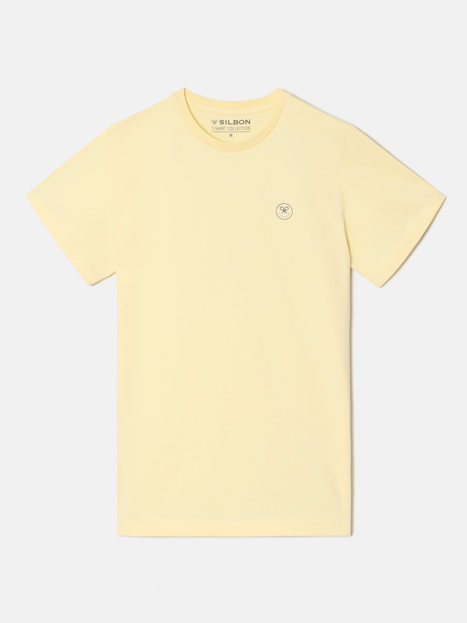 Camiseta happy life amarilla