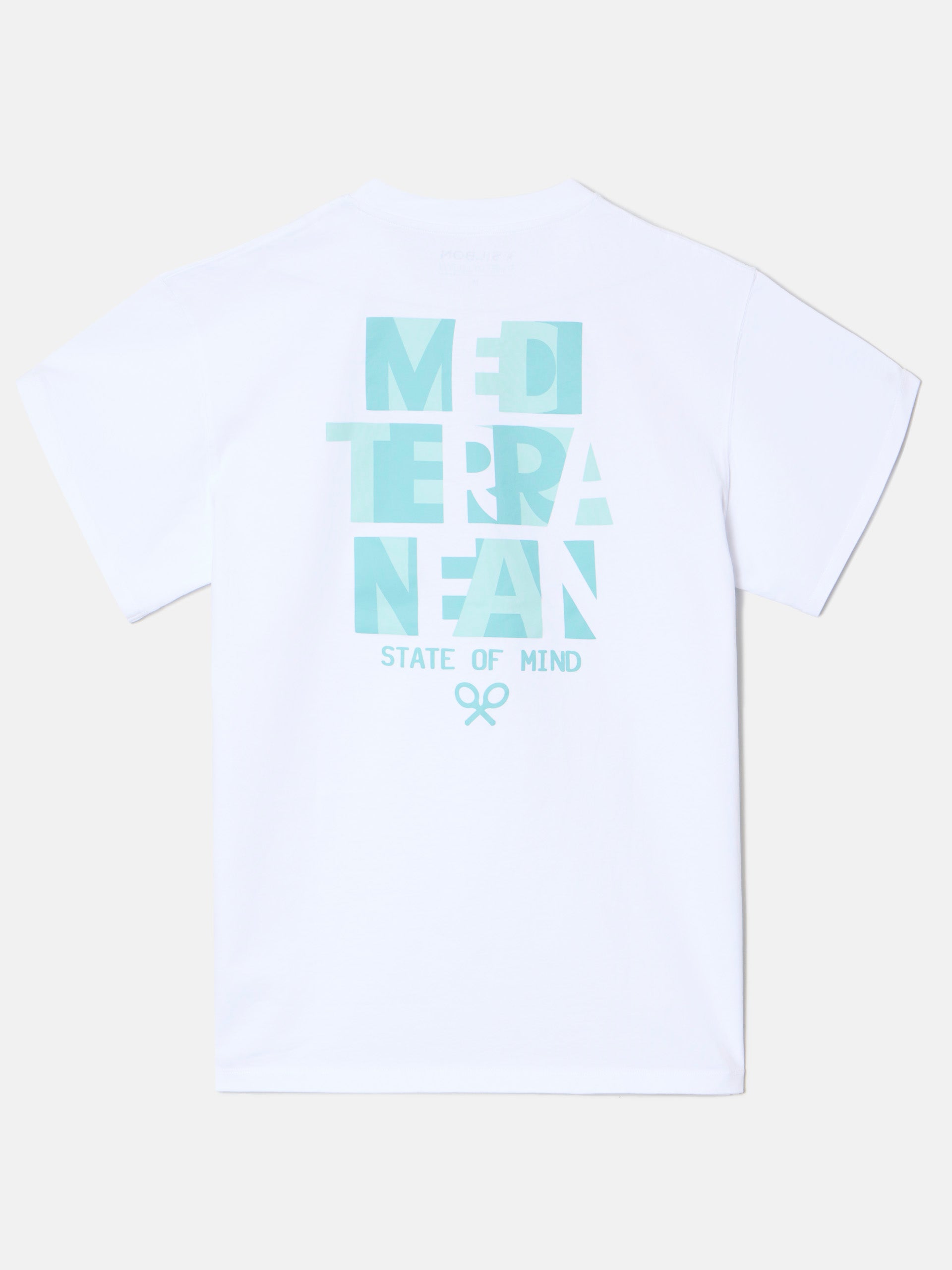 Camiseta special fit mediterranean blanca