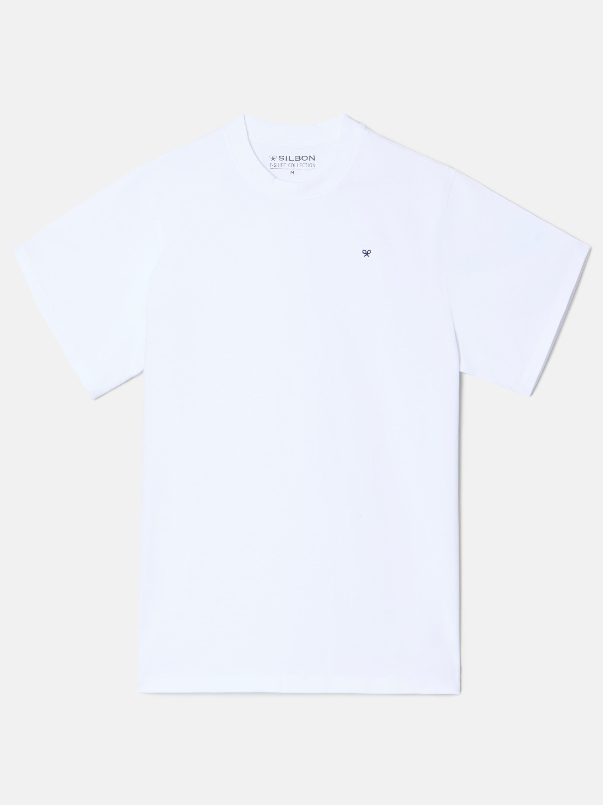 Camiseta comfort fit minilogo blanca
