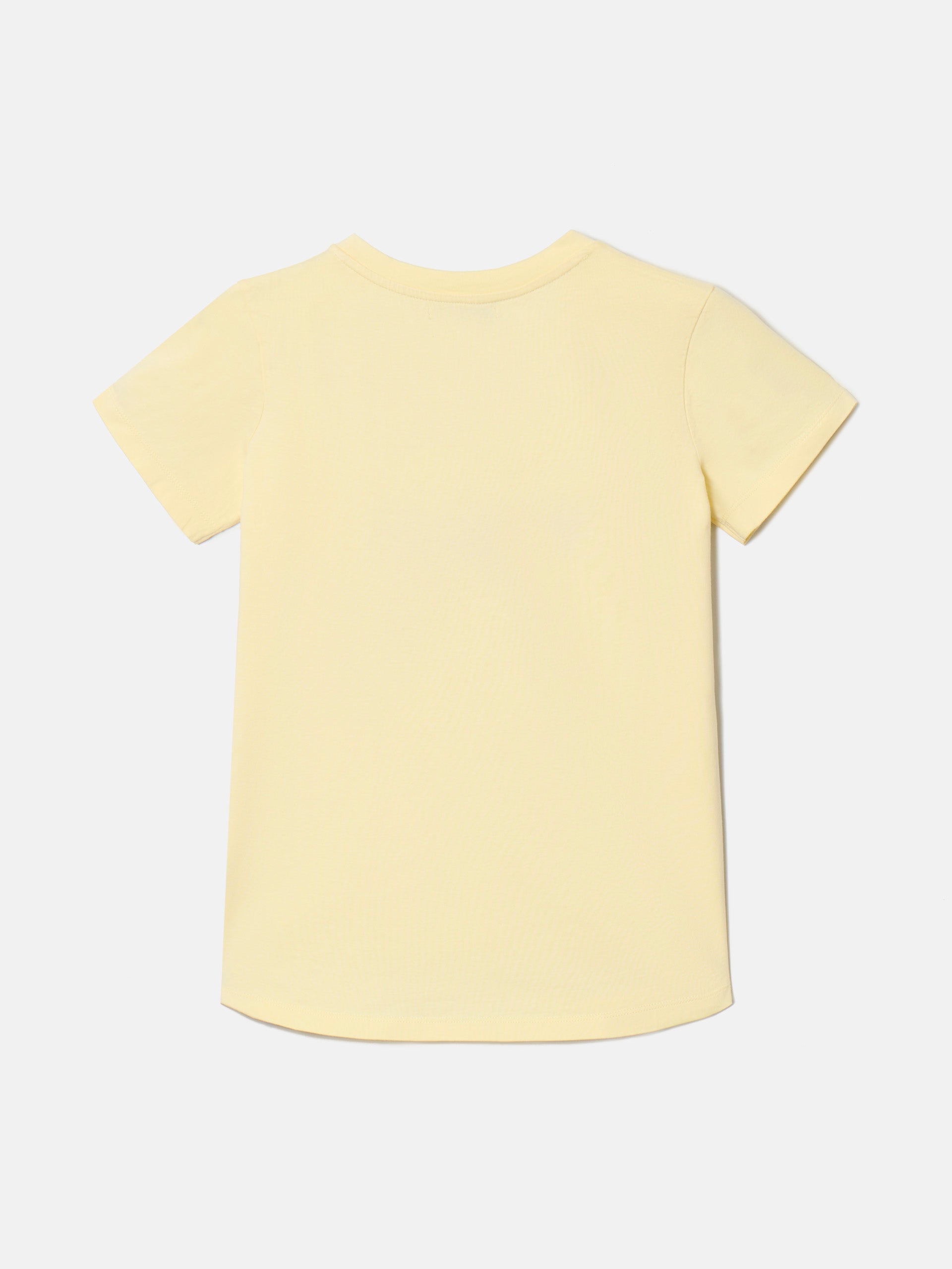 Camiseta woman dibujos etnicos amarilla 