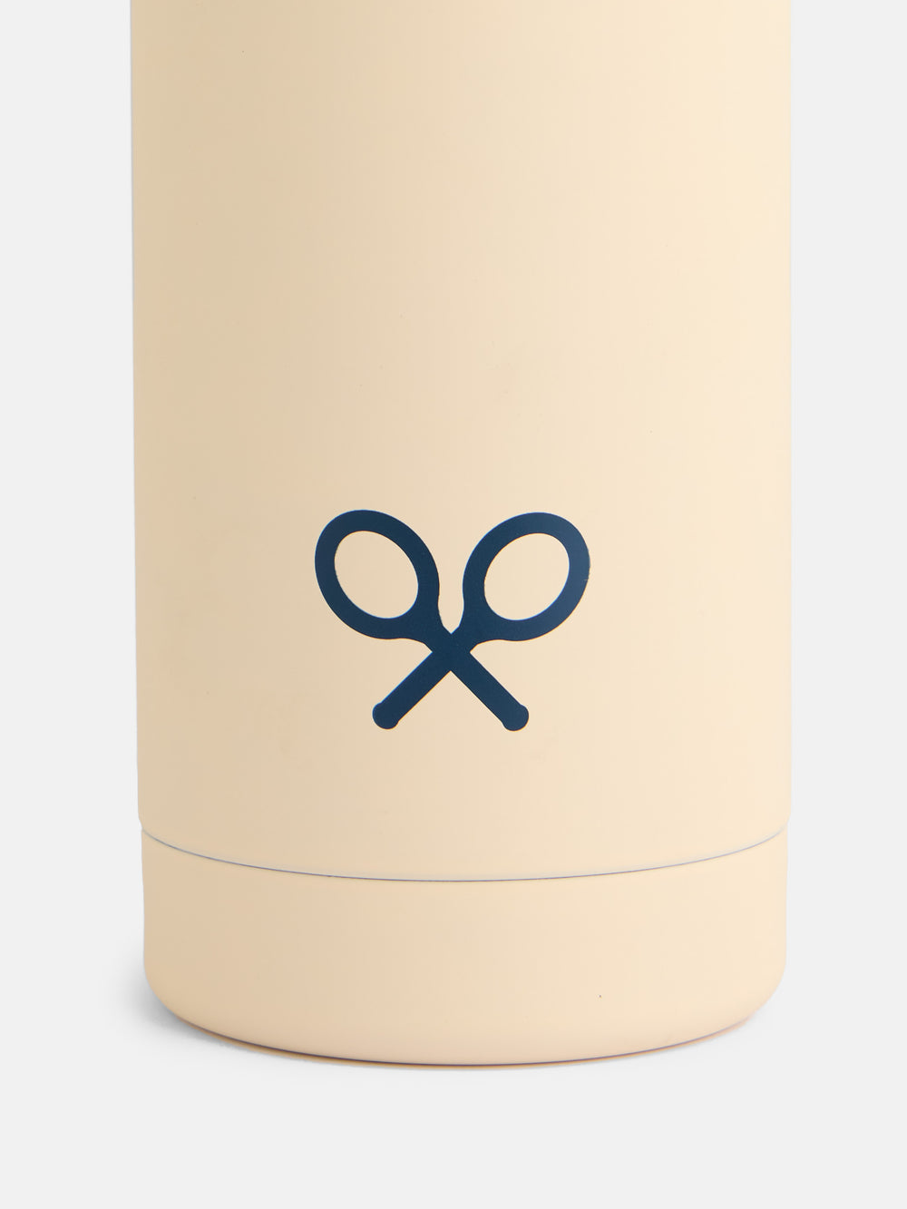 Botella detalle raquetas amarillo