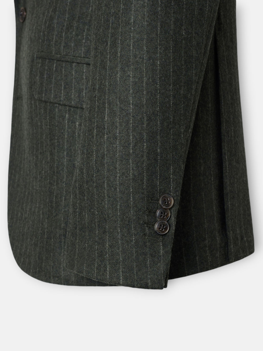 Veste à rayures diplomatiques verte
