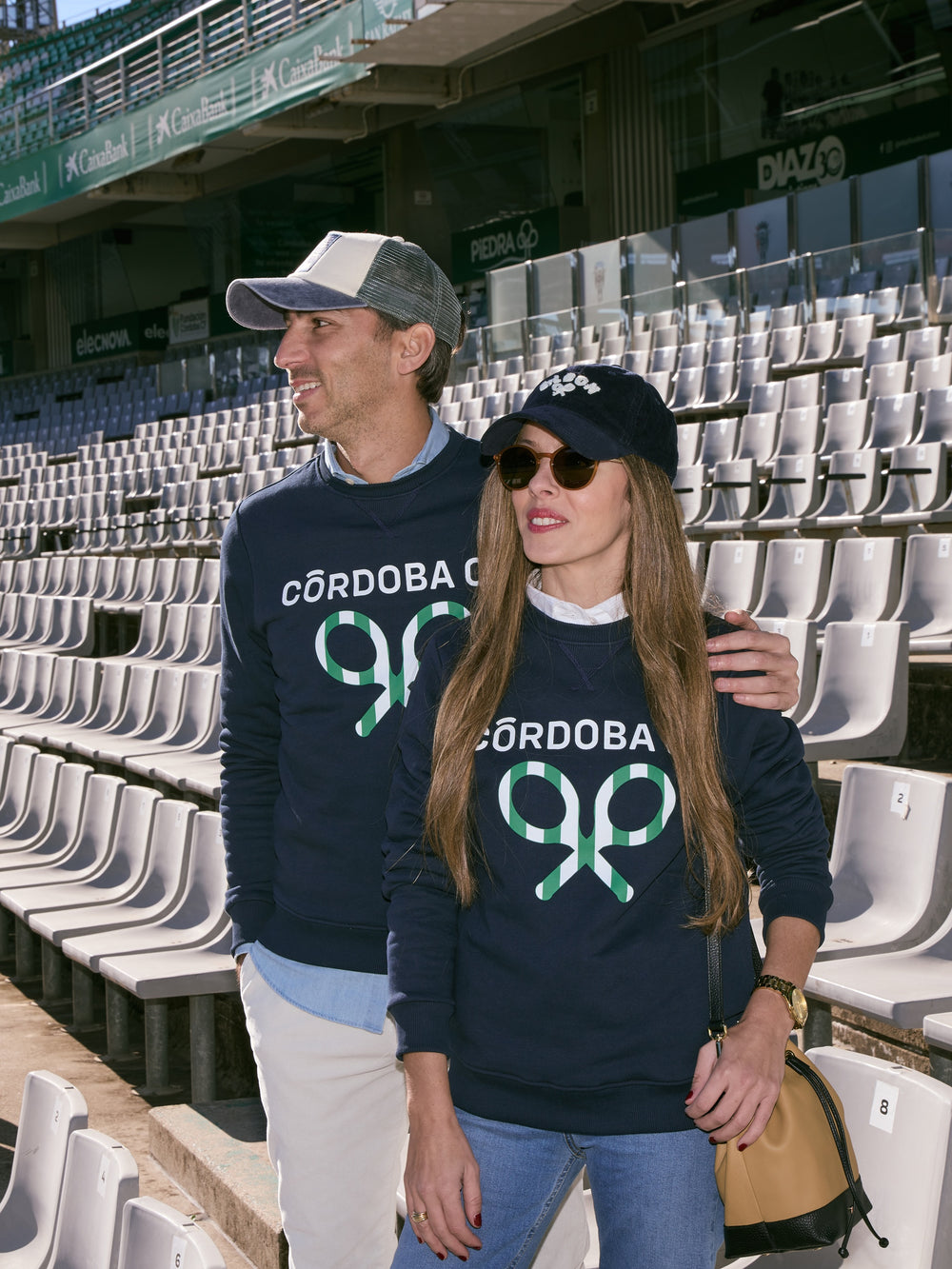 Sudadera cordoba cf azul marino