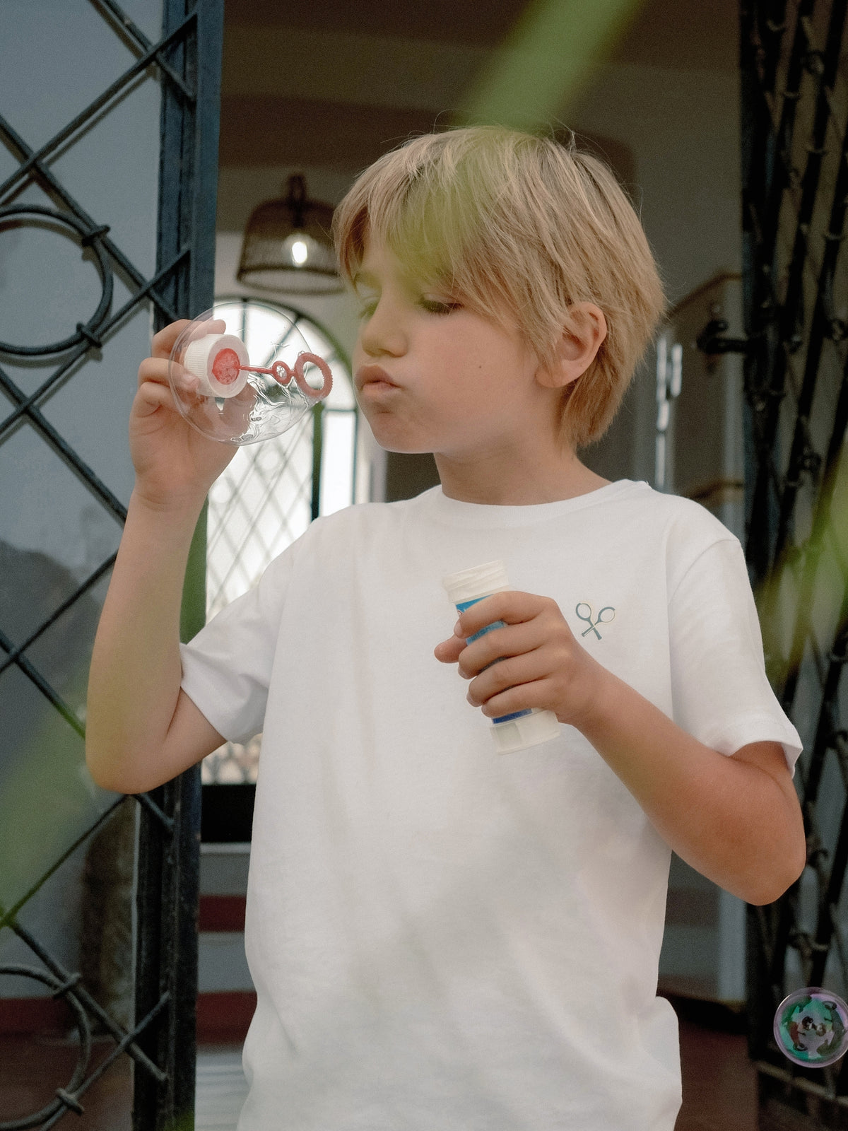 T-shirt kids Silbon Formentera branco