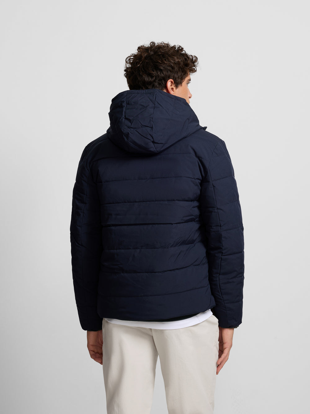 Manteau technique réversible bleu marine vert
