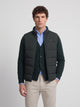 Gilet technique matelassé vert