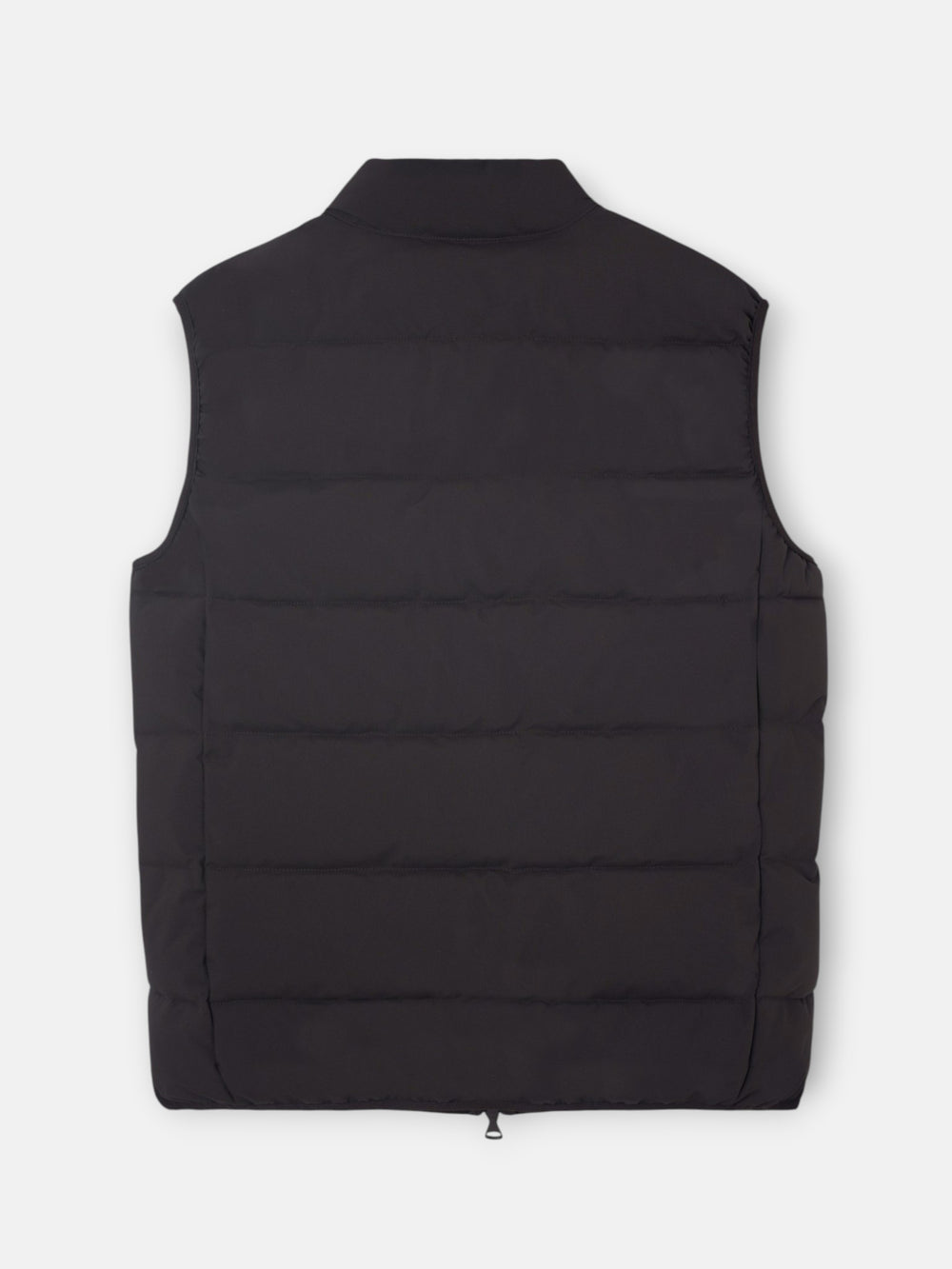 Brown padded technical vest