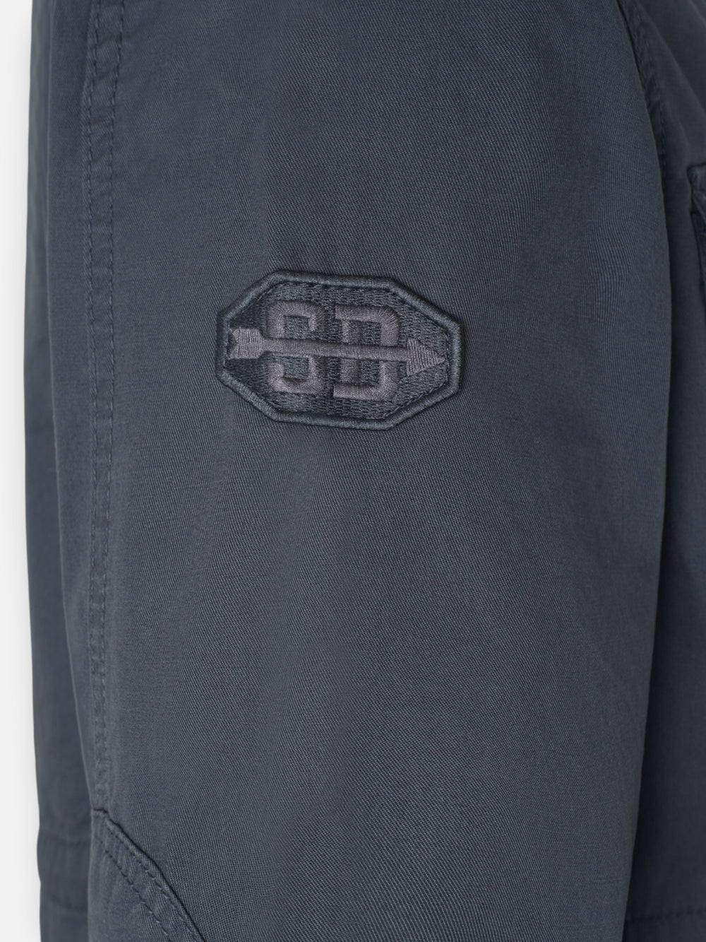 Chaqueta militar azul marino