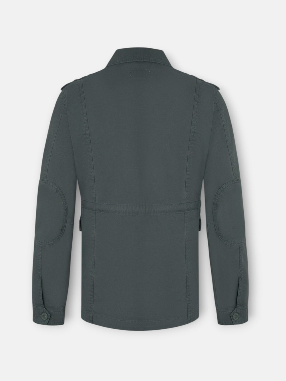 Chaqueta militar verde oscuro