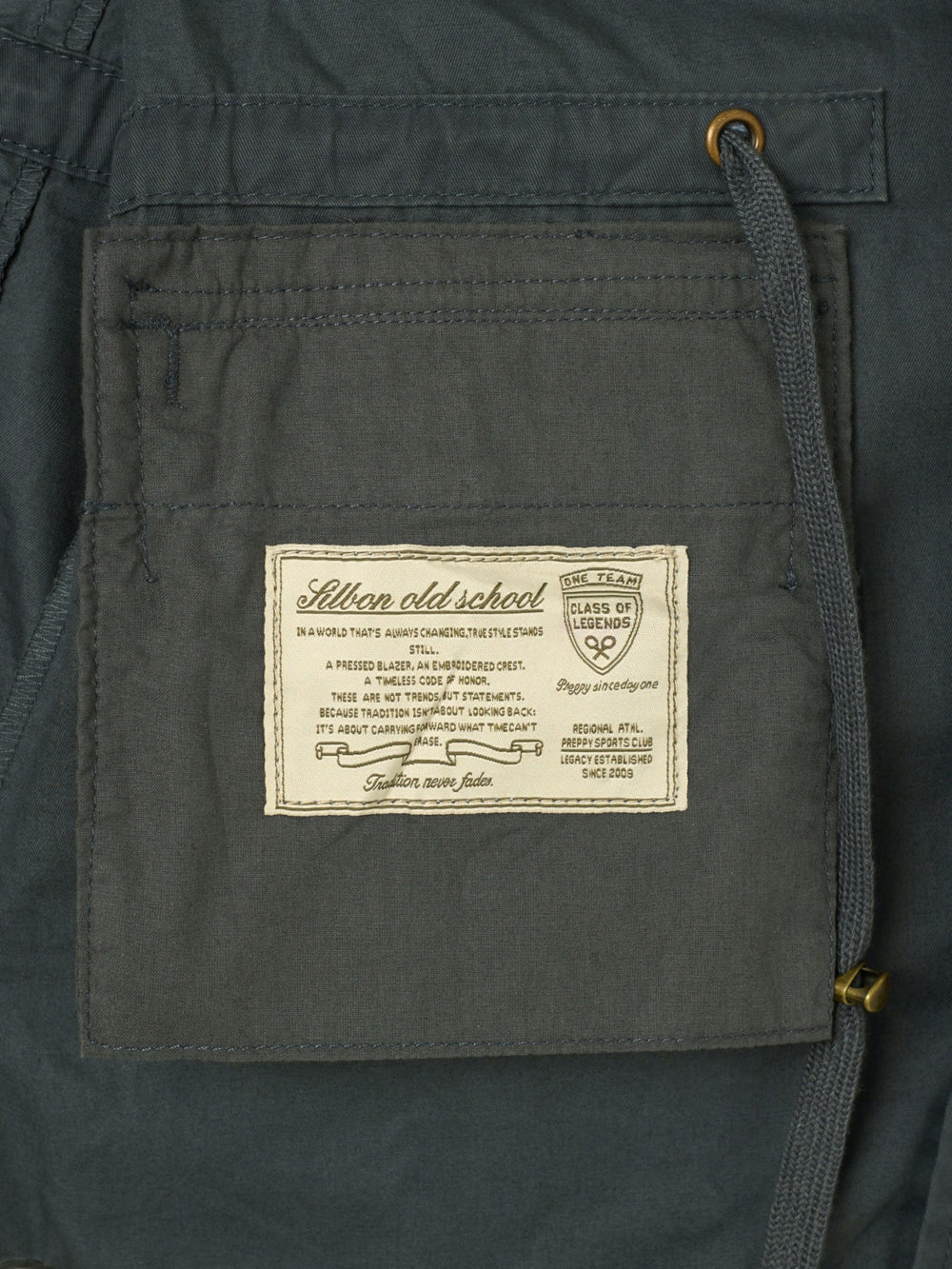 Chaqueta militar verde oscuro