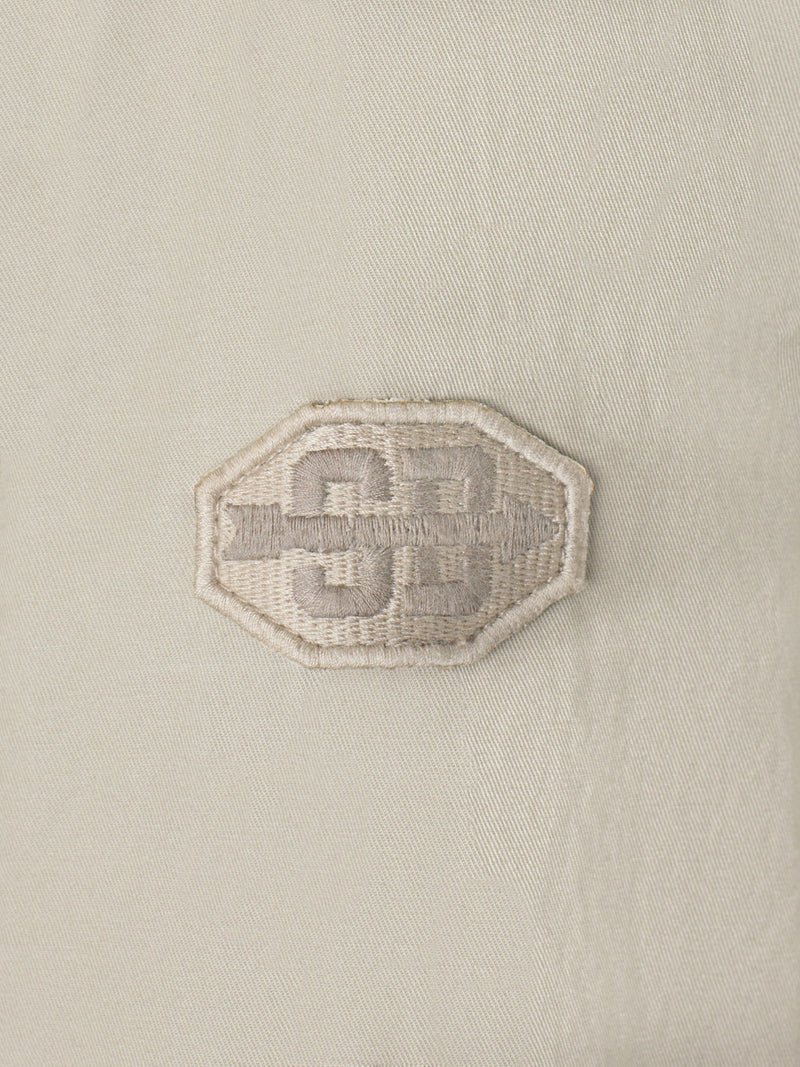 Chaqueta militar beige oscuro