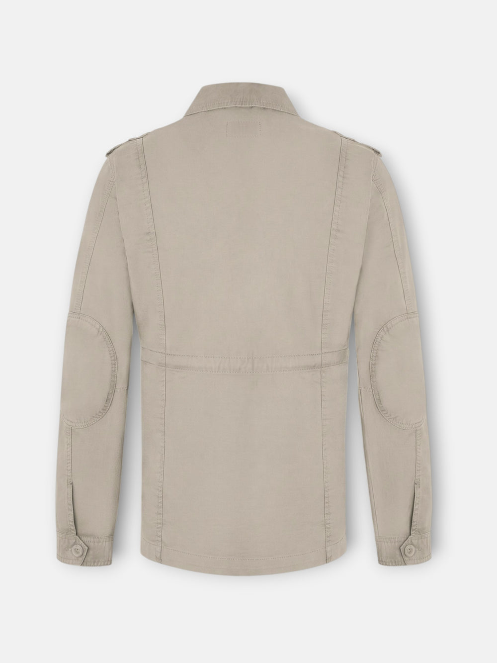 Chaqueta militar beige oscuro