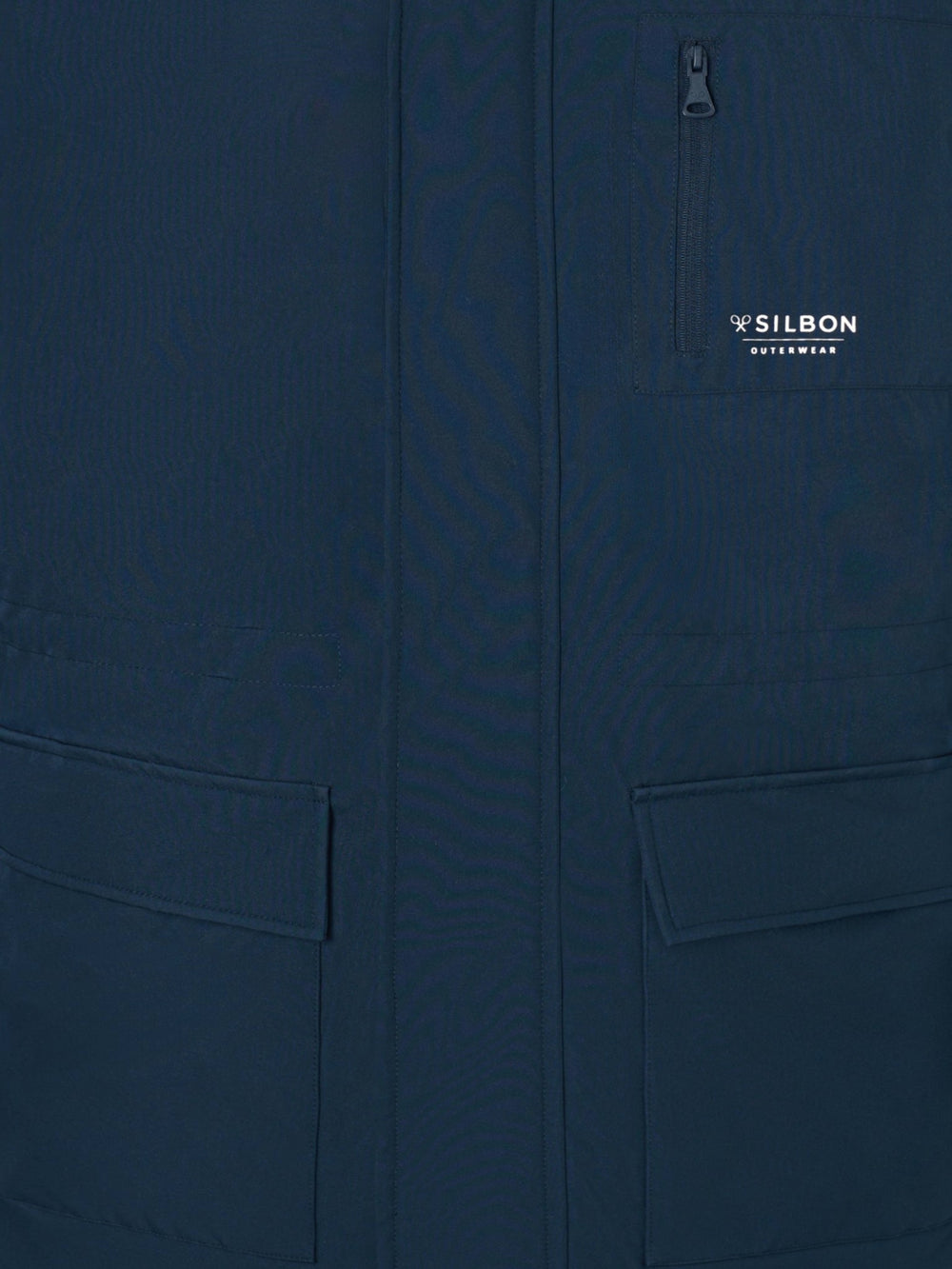 Anorak bolsillos azul marino