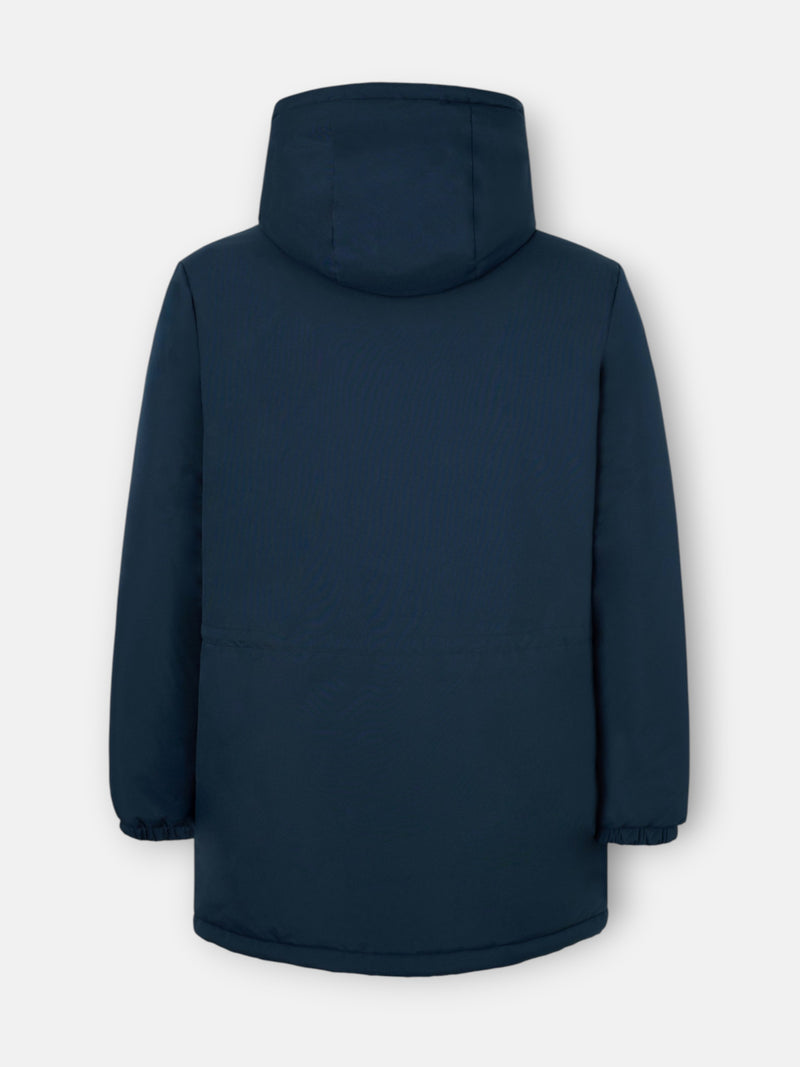 Anorak bolsillos azul marino