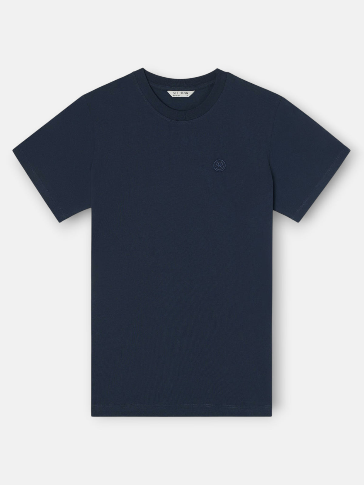 Camiseta logo smile azul marino