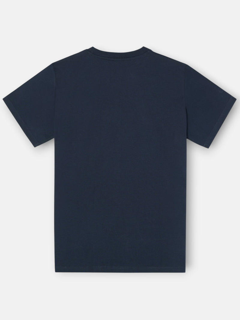 Camiseta logo smile azul marino
