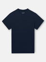 Camiseta silbon tono azul marino
