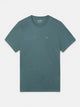 Camiseta clasica minilogo verde oscuro