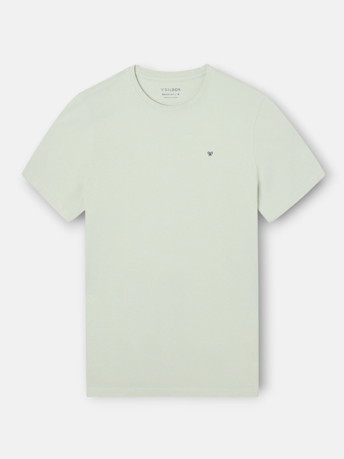 Camiseta clasica minilogo verde claro