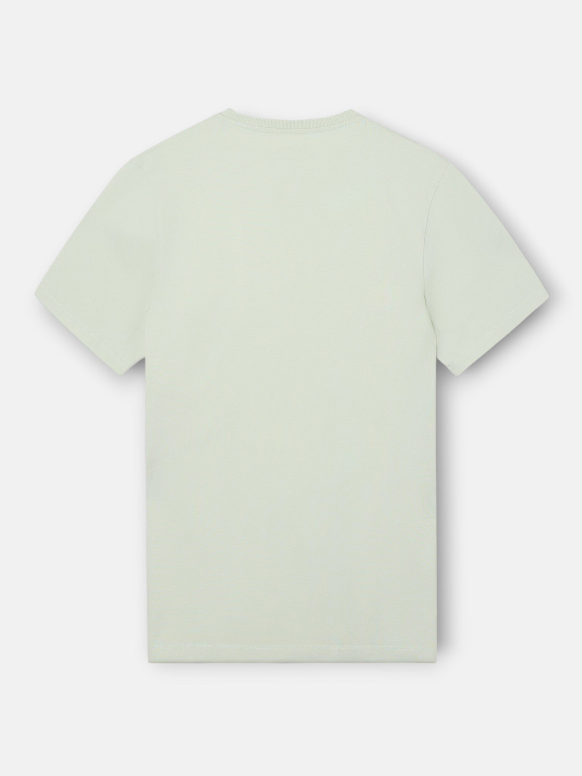 Camiseta clasica minilogo verde claro