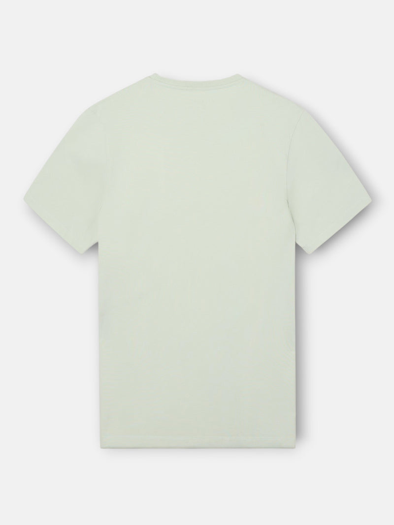 Camiseta clasica minilogo verde claro
