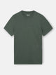 Camiseta lisa minilogo parche khaki