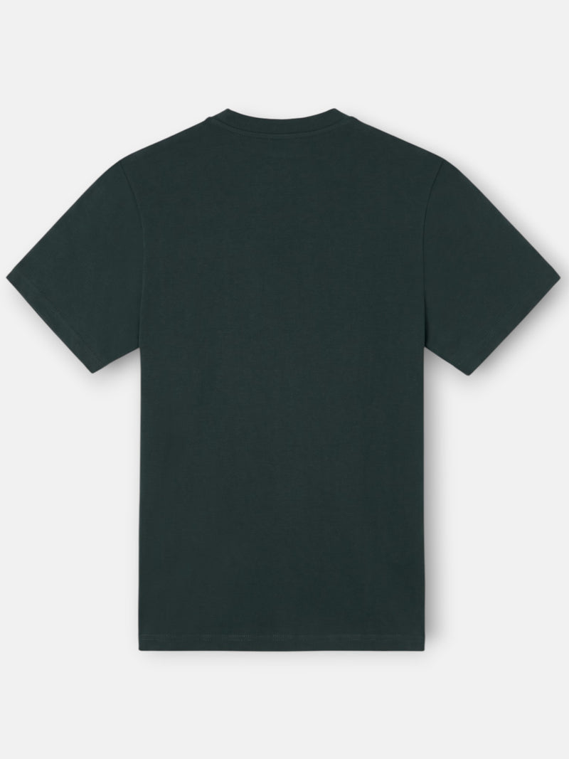 Camiseta logo smile verde oscuro